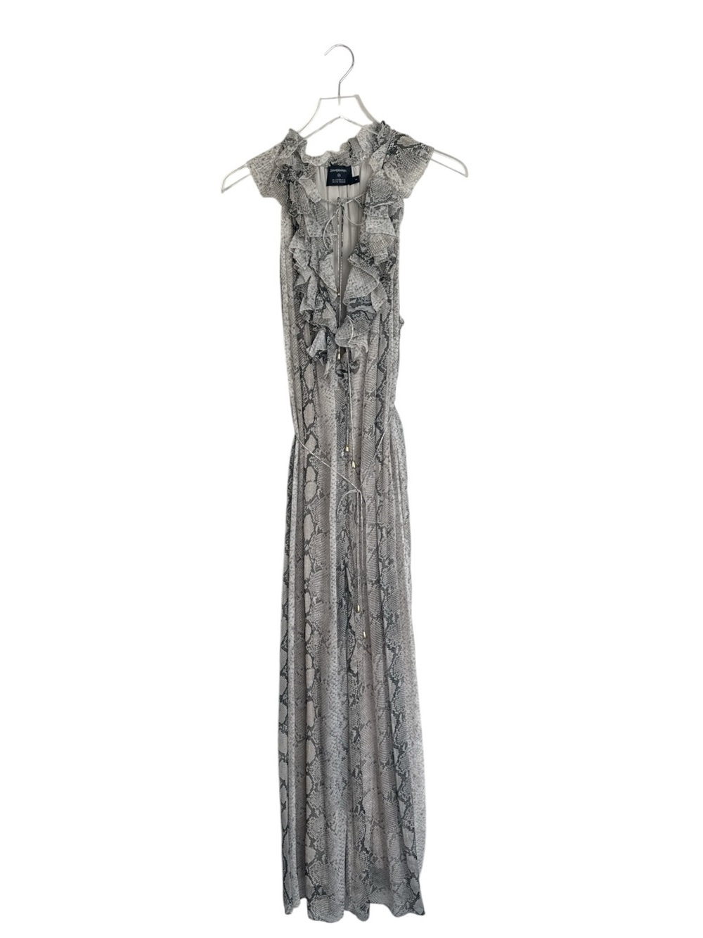 Zimmermann x Barneys New York Snake Print Silk Jumpsuit Size 1 US 6